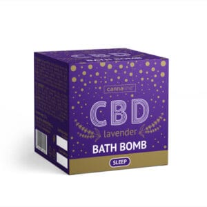 Cannaline CBD Sleep Bath Bombs with Lavender