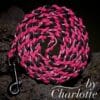 Flettet Paracord Hundeline - Fede Farver - Billede 2