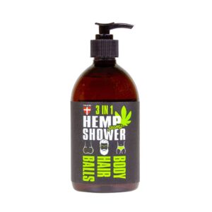 Køb Palacio Pump Hemp 3-i-1 Shower Gel til Mænd (500 ml)