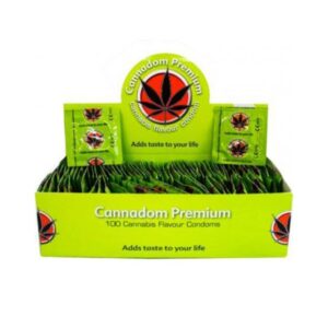 Cannadom kondomer med marihuana smag